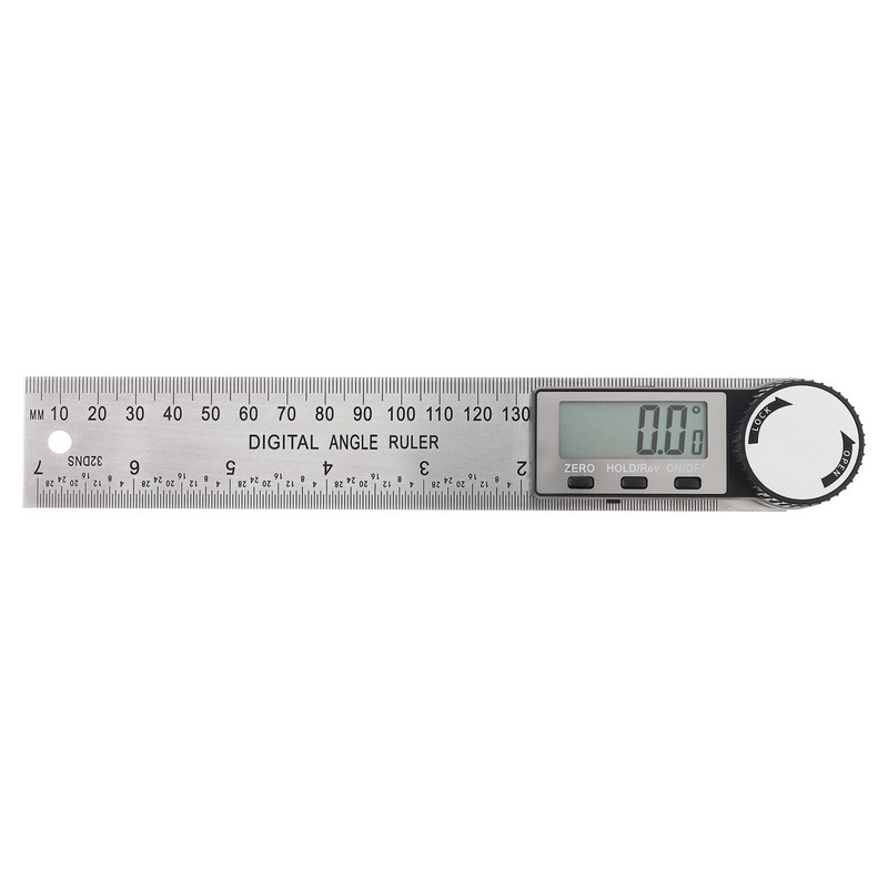 Smgda Digital Angle Finder, Stainless Steel 200mm/7 Inch Digital Angle