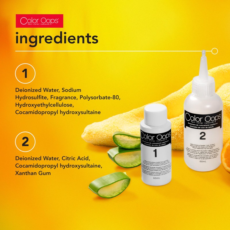 Color Oops Extra Strength Hair Color Remover, 1 Application, Hair