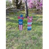 Worth Imports 32" Metal July 4th Patriotic Firecracker Stars, Set