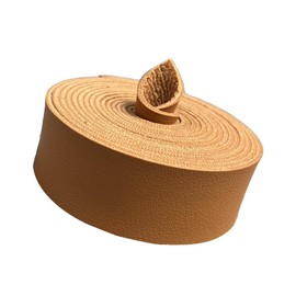 Lemon Yellow Strap 1 Inches Wide Belt Strips Flat Straps Single Sided Faux Strips 78.7 Inches Long for DIY Art Craft Projects