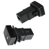 HUIQIAODS LED Fog Light On/Off Switch with Plug Wire, 5