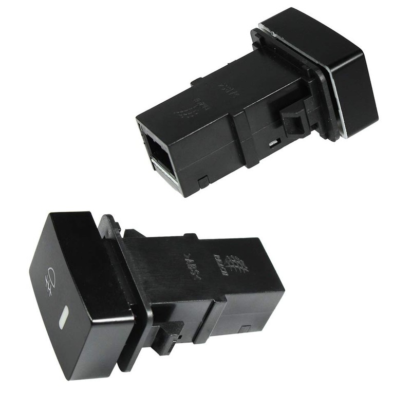 HUIQIAODS LED Fog Light On/Off Switch with Plug Wire, 5