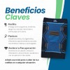 HYRS Rodillera Elástica Antideslizante Compresión Ejercicio Unisex Azul TCH