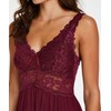 HUNKEMÖLLER Nora Lace Slip Dress, Windsor Wine [175247], XS