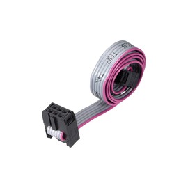 sourcing map Flat Ribbon Cable IDC Wire FC/FC Connector A Type 6-Pin 2.54 mm Distance 30 cm Long