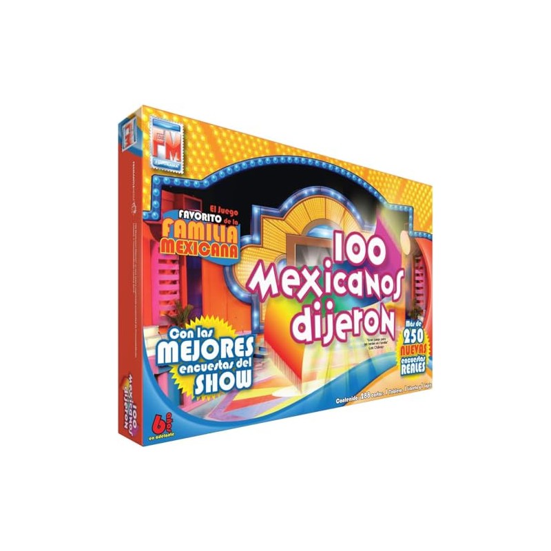 100 Mexicanos Dijeron| Juego de Mesa Fotorama