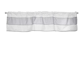 Baby Doll Lodge Collection Window Valance in Grey