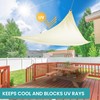 Belle Vous Cream Coloured Awning Triangular Set - 2 x