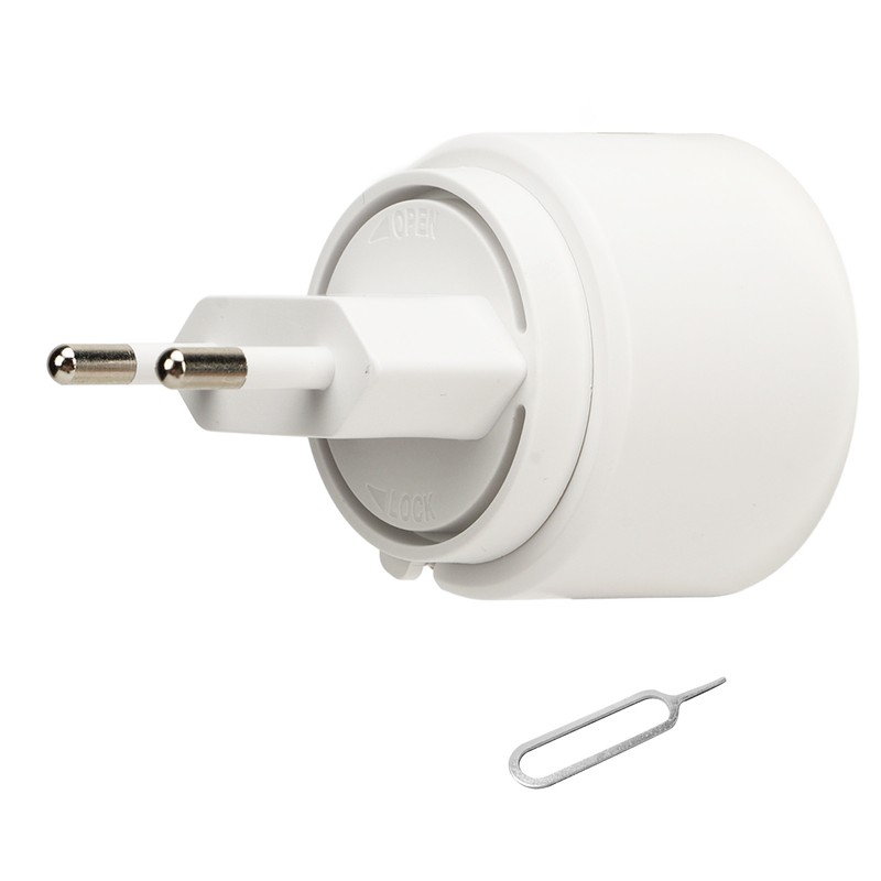 Ring Fire Alarm Sensor WiFi for Tuya Plug in Natural