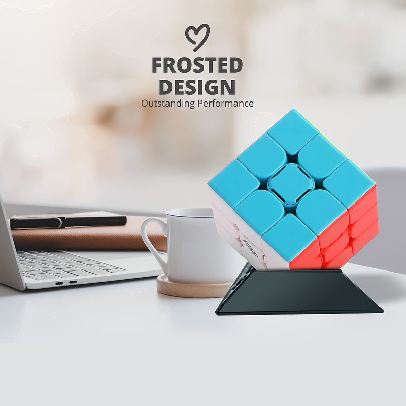 Speed Cube, 3x3 - Classic 3D Puzzle Toy - Brain