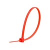 Secure 6 Inch Red 18 lb Miniature Nylon Cable Tie
