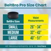 BeltBro BeltBro Pro for Men and Women Elastic No Buckle Invisible Belt Patented Metal Free TSA Soft Adjustable Side Tactical Belt