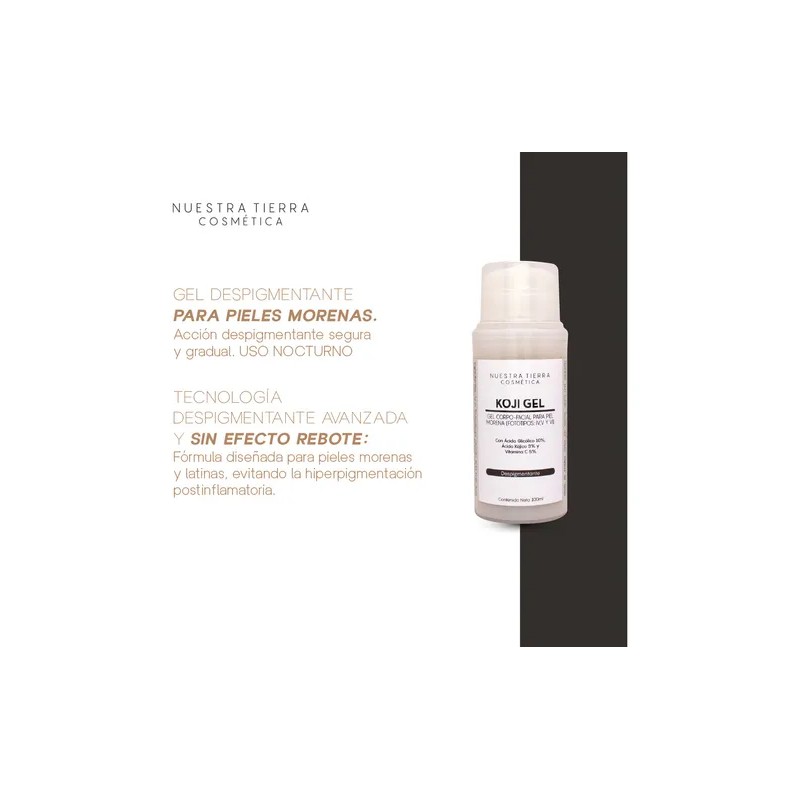 Kit Koji Gel + Booster Arbutina 7