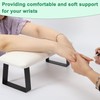 VOCOSTE Arm Rest for Nails Tech, Non-Slip Nail Arm Rest,