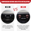 Metal Look Air Conditioner Switch Control Button Knob Cover for