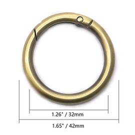 O Ring Fittings, Brass, 1.2inch, 4