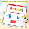 Gamenote Classroom Magnetic Alphabet Letters Kit 178Pcs with Double Side