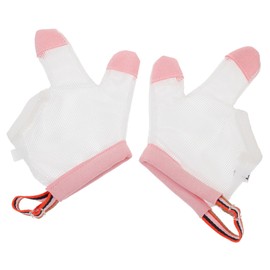 Sosoport Gloves Winter for Pair Protective Gloves Breathable Sucking Mittens Stop Fingernail Biting Lock