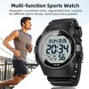 Beeasy Men Digital Sports Watch,Waterproof Watch with Stopwatch Countdown Timer