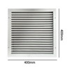 Folpus HVAC Vent Duct Cover Linear Bar Grilles 16inchx16inch Multipurpose
