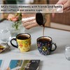 Ceramic Espresso Cups Set of 2, Cute Tea cups, 5.5