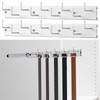 Blulu 2 Pcs 13.8'' Sliding Tie Rack Hangers for Closet,