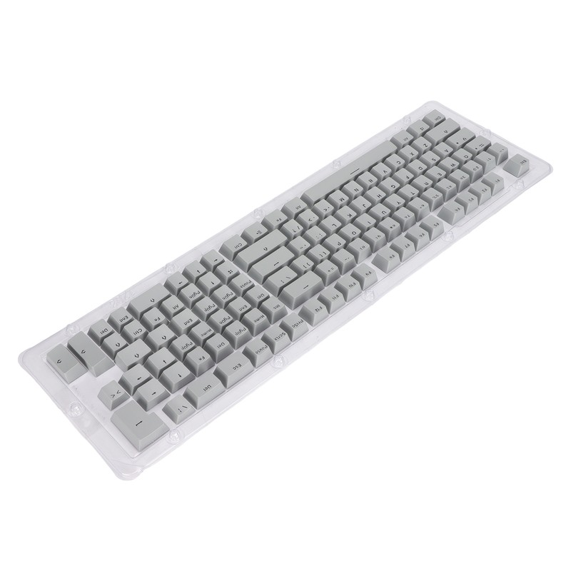 117 Keys Keycaps OEM Height Two Colors Injection Fastness OPQ