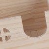 Wooden Hamster House Bite Resistant Large Space Bottomless Small Pet