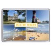 Isle of Wight Souvenir Acrylic Fridge Magnet (Standard: 70x45mm)