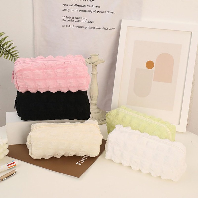 Nannlia Korean Stylish Pencil Case, Large Capacity, Cute Accessories, Pen