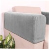 BIUDECO 2sets Couch Arm Covers Sofa Arm Protectors Armchair Armrest