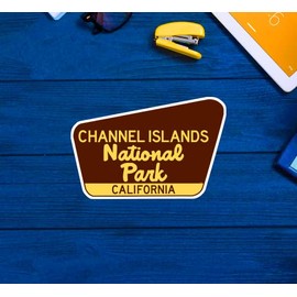 Channel Islands National Park Sticker Decal 3.75" California CA Indoor Or Outdoor Vinyl Made In America Gift