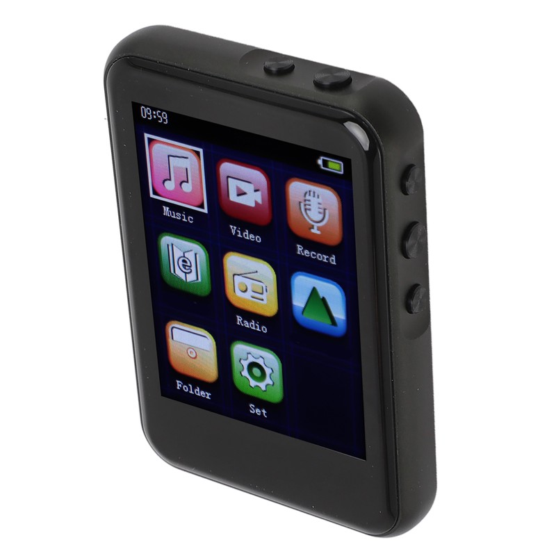 1.5 Inch Portable MP3 Player Capacitive Touch Control AI Noise