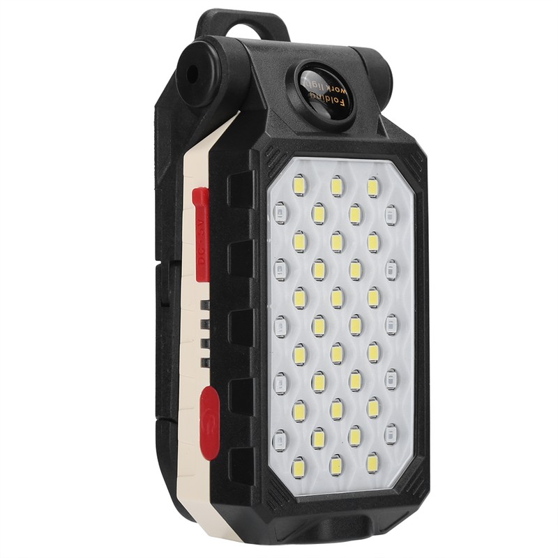 Portable LED Work Light USB Rechargeable Folding Working Lamp Flashlight