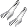 MSY BIGSUNNY 2 Pack Pasta Tong, Stainless Steel Food Tong