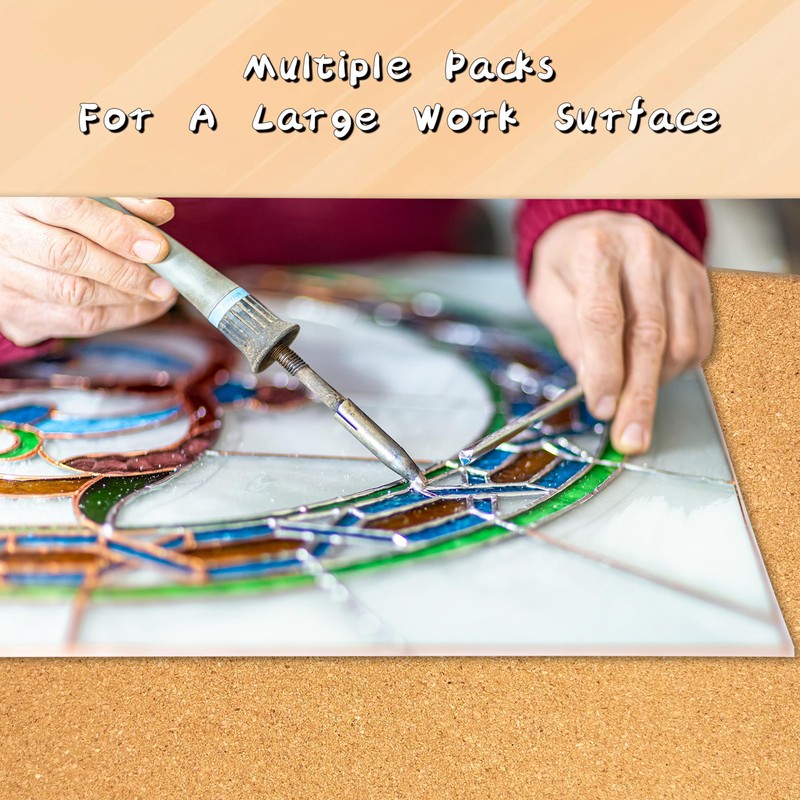 Stained Glass Supplies 12" X 12" Heat Resistant Stained Glass