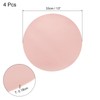uxcell 4 Pcs Faux Leather Placemats for Dinner Table, PU