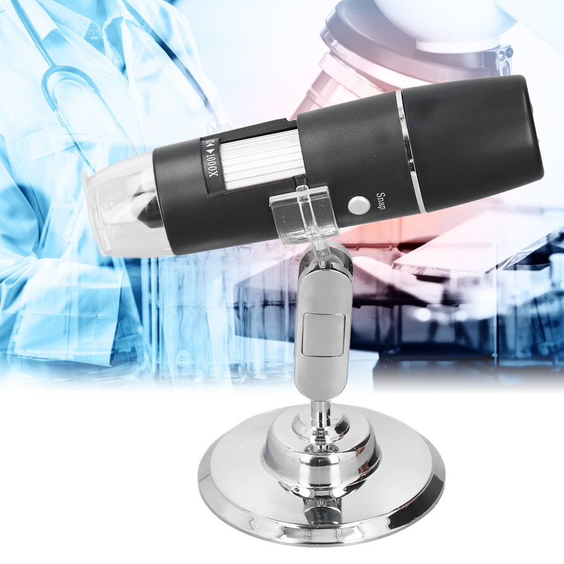 Digital Microscope 0X‑1000X Magnification Handheld WiFi Computer Compatible Portable Tool