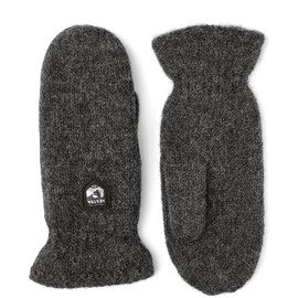 Hestra Gloves – Hestra Basic Wool Mitt Charcoal - xl Multicoloured