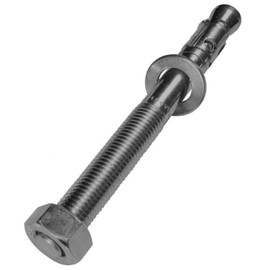 Lumonic Heavy Duty Anchor M16 x 160 Stainless Steel A4 I For Use As A Wedge Anchor, Metal Dowel, Bolt Anchor, Flash Dowel I For Various Types Of Through Stec
