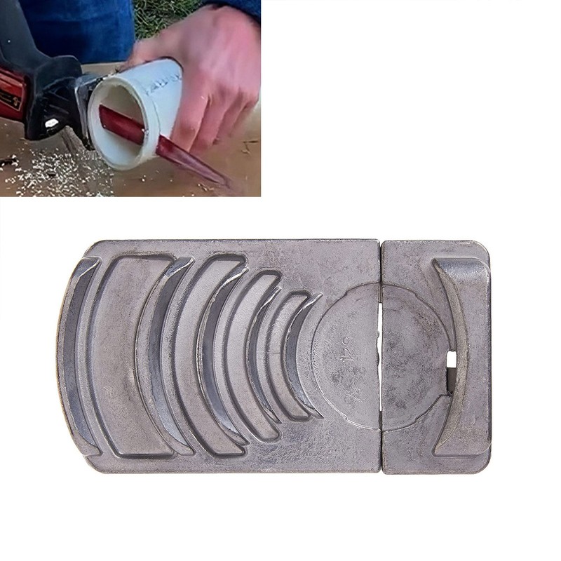 Plastic Pipe Deburring Tool Professional Effective 1 1/4‑4in PVC Tubing