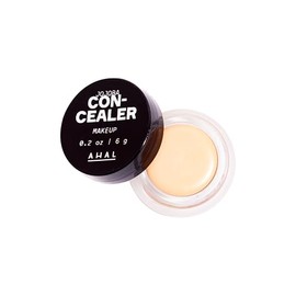 AHAL - Corrector con Jojoba y Extractos de Coco, Cobertura Media a Alta, Ideal para Ojeras, Imperfecciones y Todo Tipo de Piel, Hidratación Suave y Natural, 7g (00, 7g)