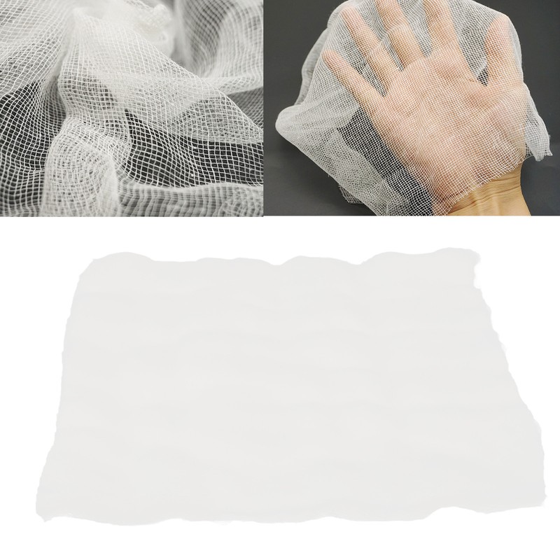 100pcs Gauze Face Mask Disposable Pre Cut Cotton Soft Facial