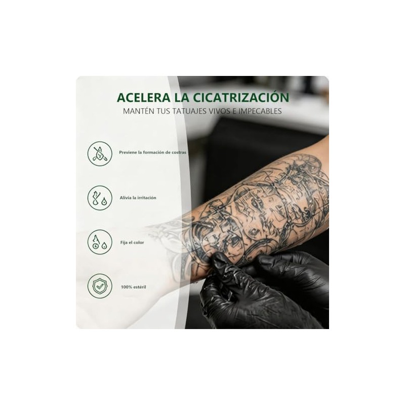 Parches para Tatuajes Impermeable, 20CM x10M Apositos | Vendaje Transparente,
