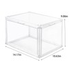 Multifunction Full Transparency Blind Box Storage Box Plastic Stackable Desktop