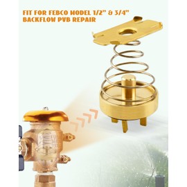 765 Check Valve Kit 905-051 Fit for Febco 1/2" & 3/4" Pressure Vacuum Breakers PVB Backflow Repair, Include Spring, Retainer & Holder