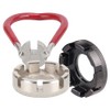 Kigauru 6pcs Bicycle Spoke Wrench Nickel Plated Process Tool Steel