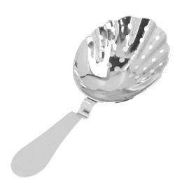 Alvinlite Julep Strainer Cocktail Strainer for Drinks SUS Bar Strainer Cocktail Drinks for Home Use (Silver)