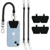 Moslyn Phone Lanyard Tether Tab 2 Phone Spring Wrist Strap