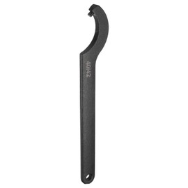 sourcing map C Hook Spanner Wrench, 40-42mm C Pin Motorcycle Shock Nut Chrome Vanadium Spanner Wrench Tool with 4mm Round Head for Machine, Vehicles, Mechanical